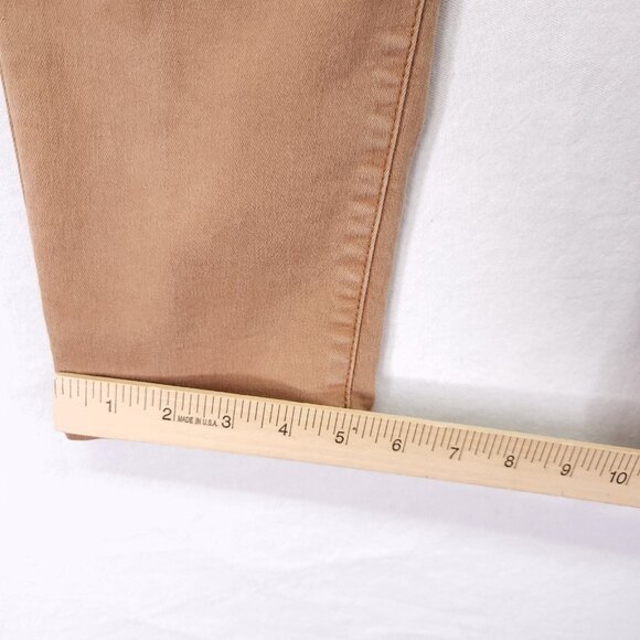 Free People Rust Skinny Jeans Size 27 Stretch Denim Low Rise Boho Fall Essential - Picture 9 of 13